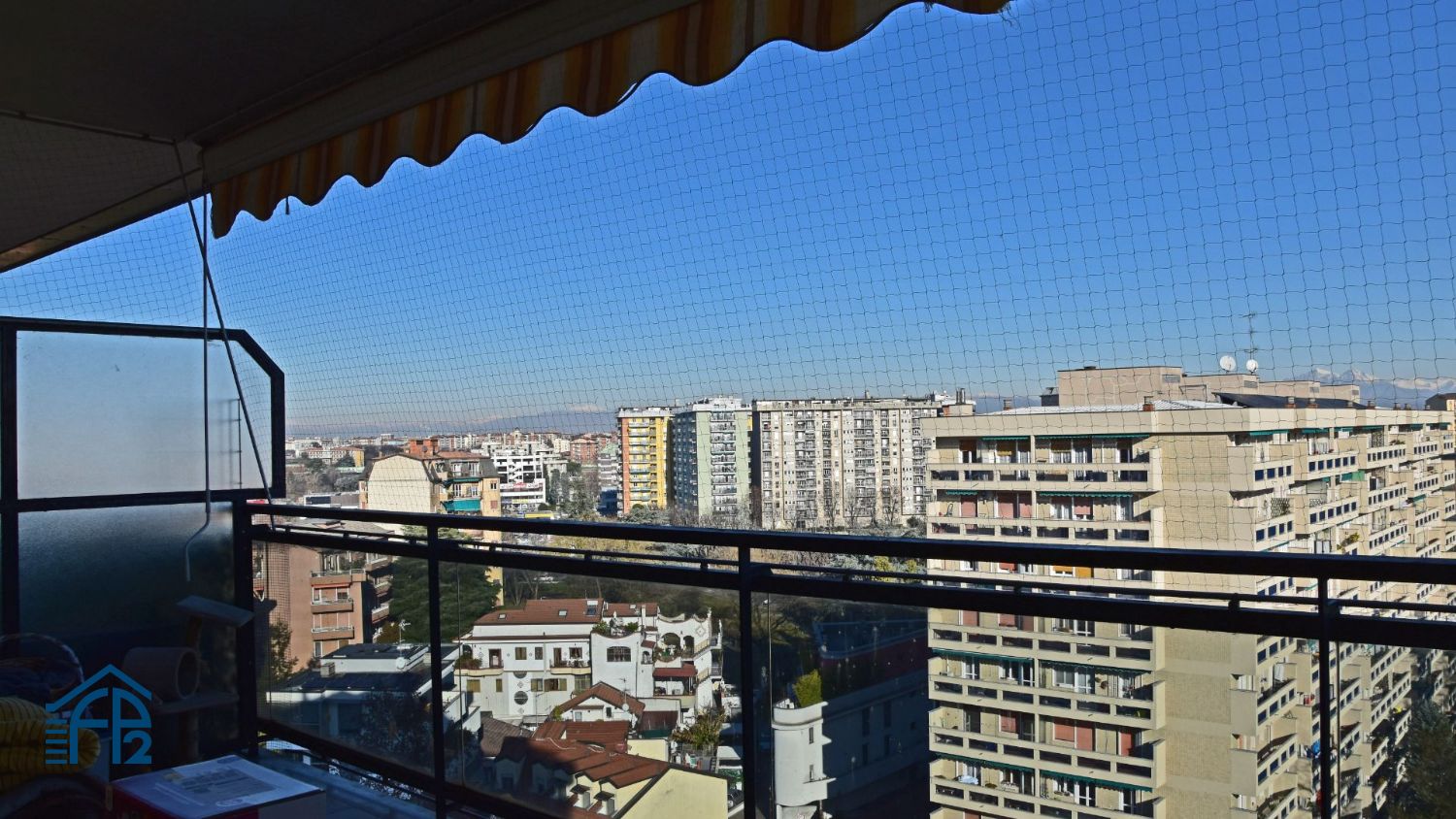 Bilocale panoramico con terrazzi