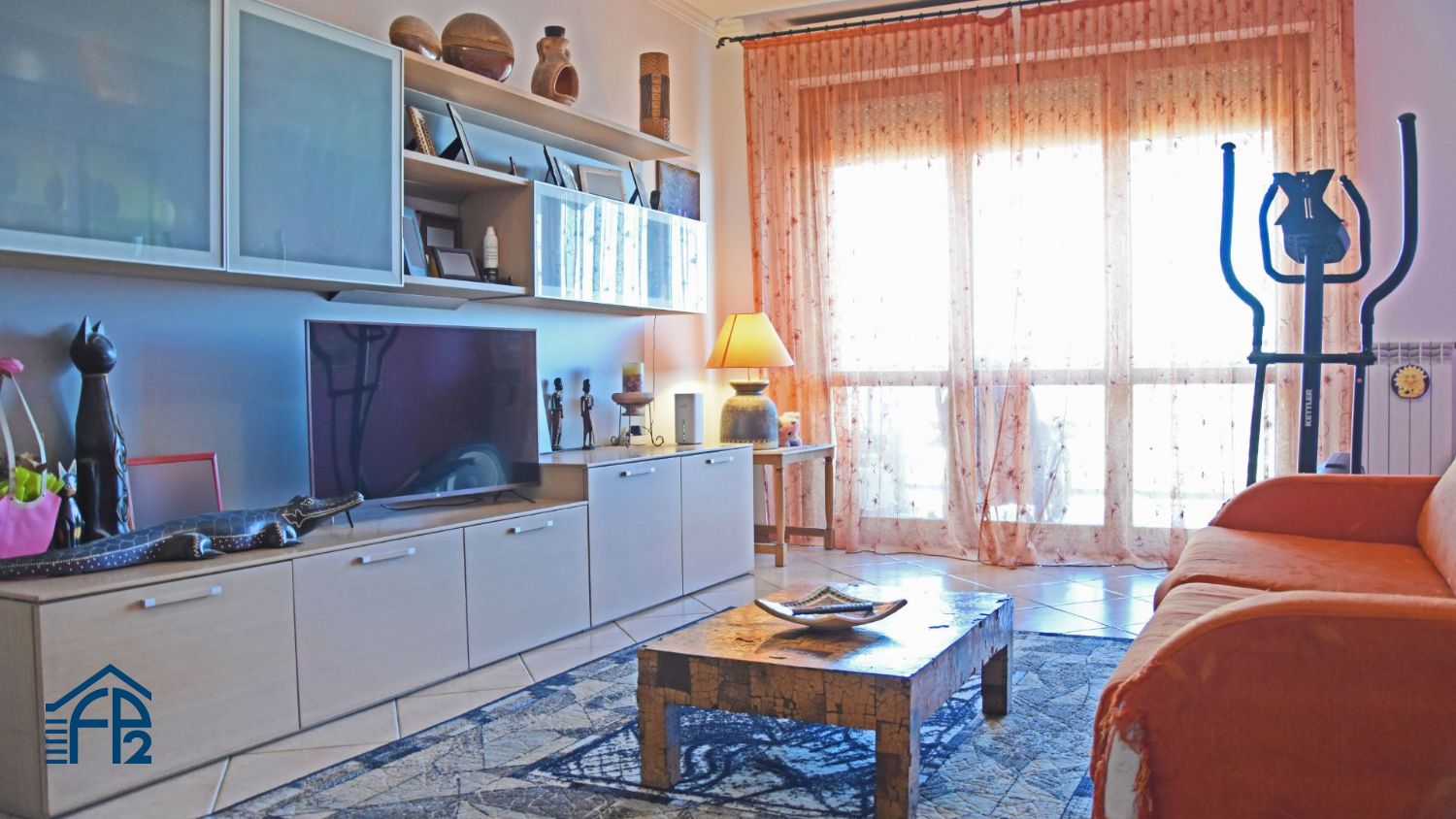 Bilocale panoramico con terrazzi