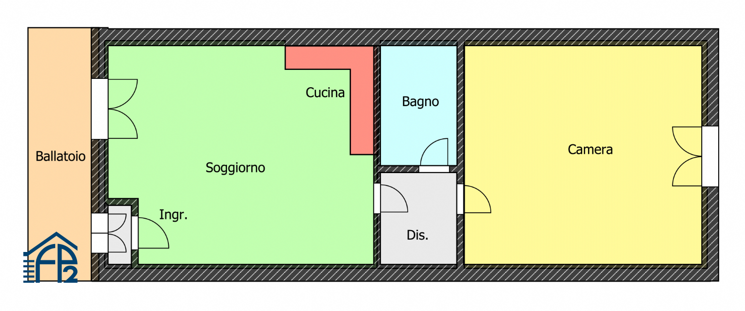 Bilocale a pochi passi dalla MM Sesto FS