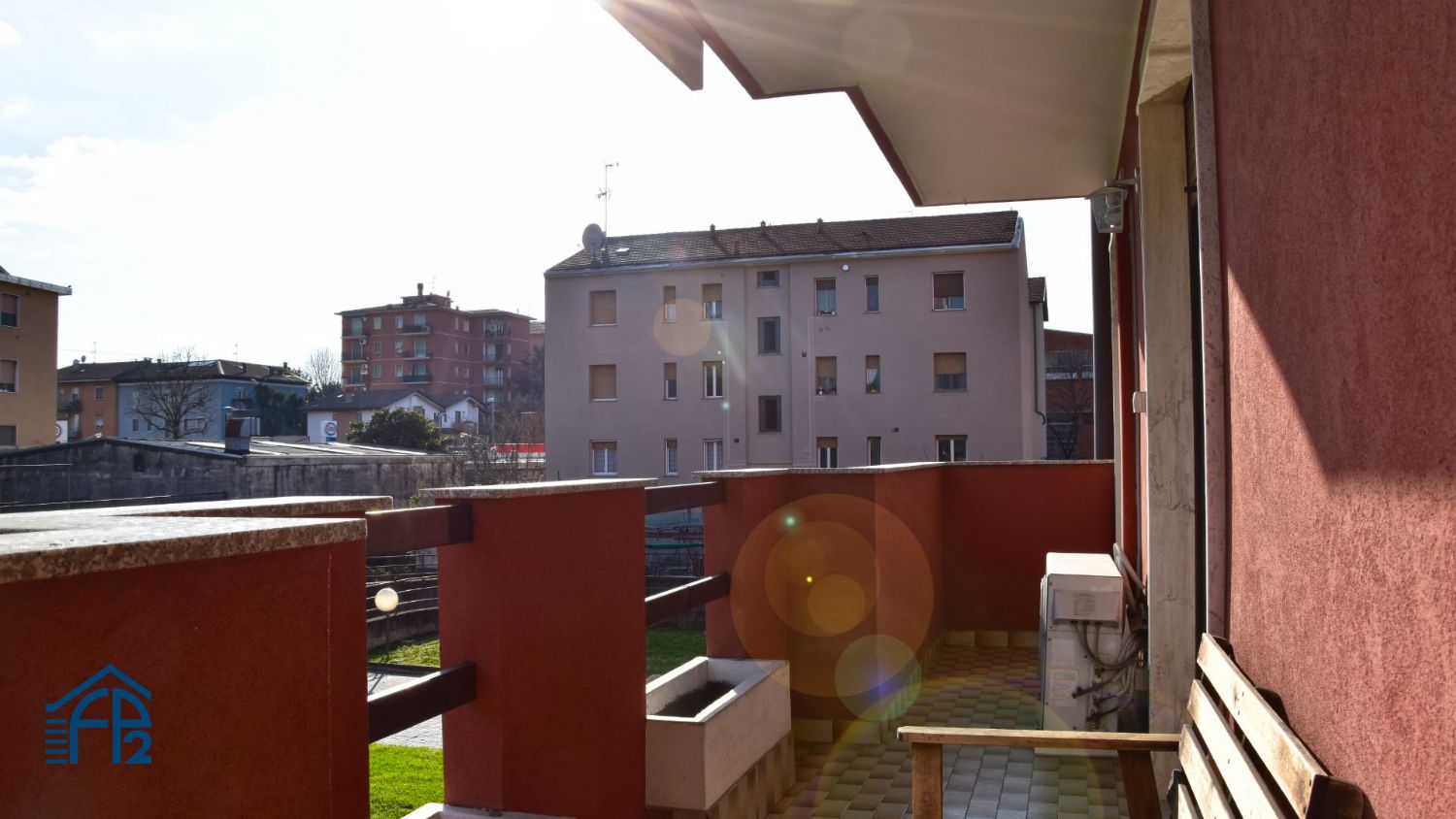 Bilocale con balcone