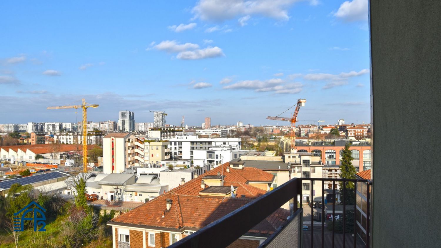 Trilocale panoramico