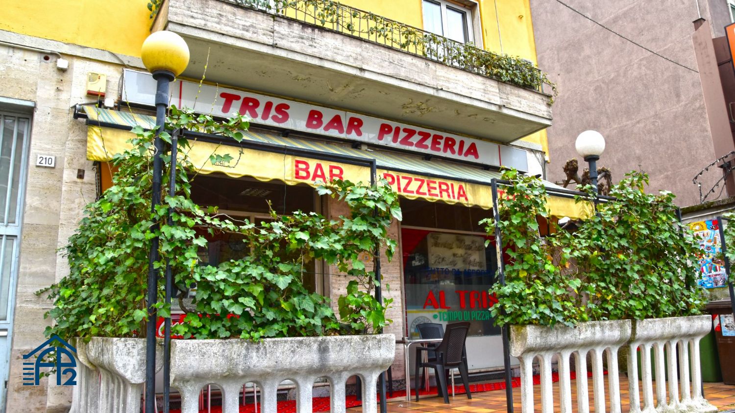 Attività di Pizzeria/Bar e Tavola fredda.