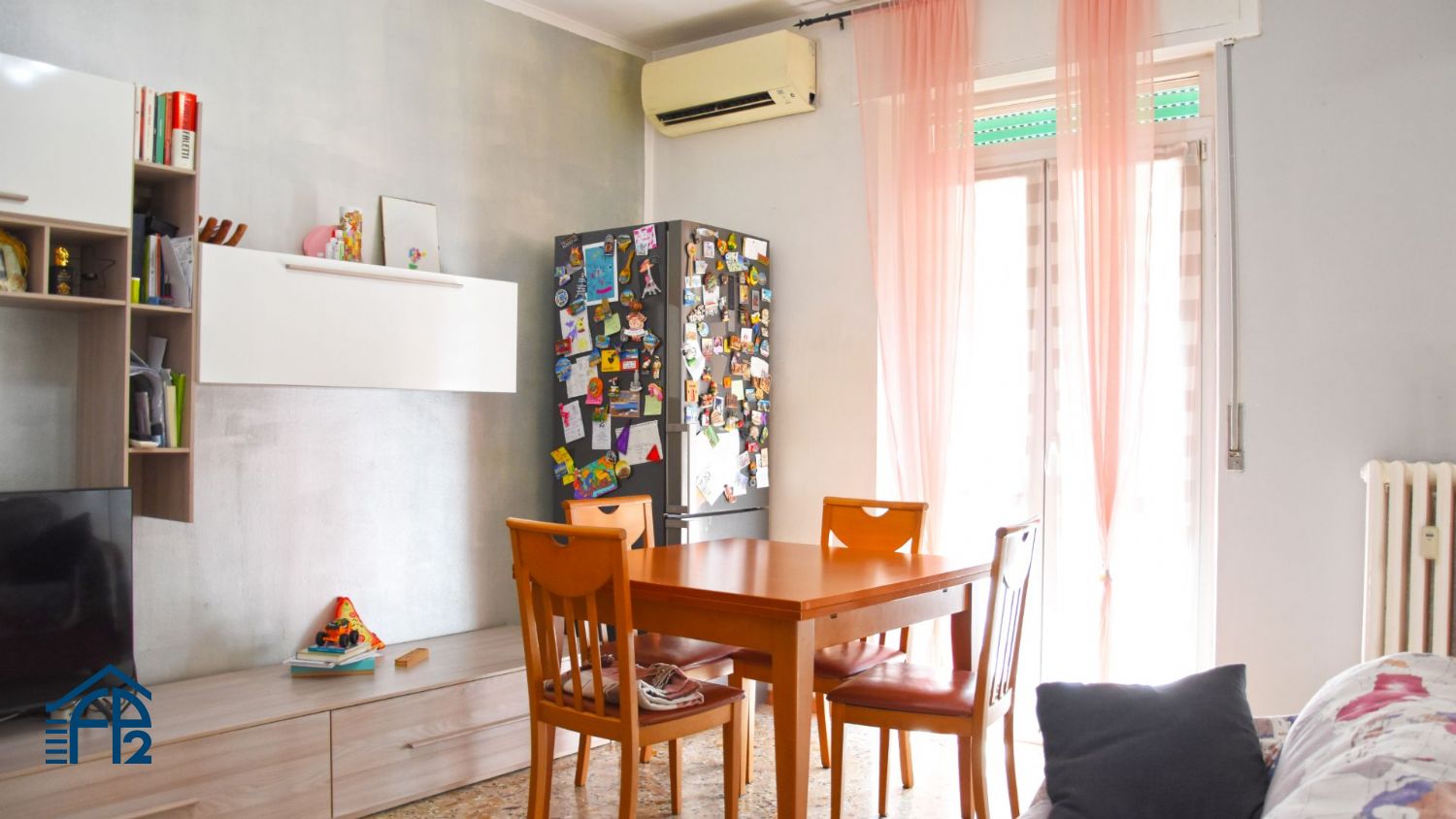 Bilocale con balcone