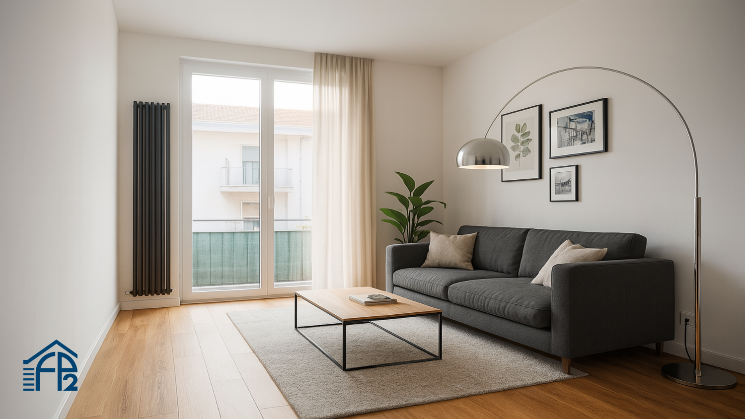 Bilocale con balcone