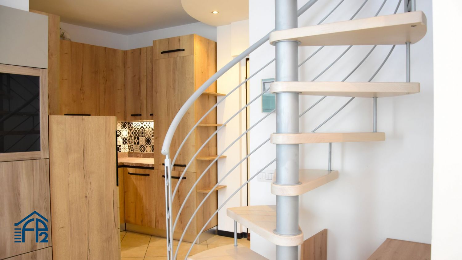 Appartamento su due livelli con terrazzo
