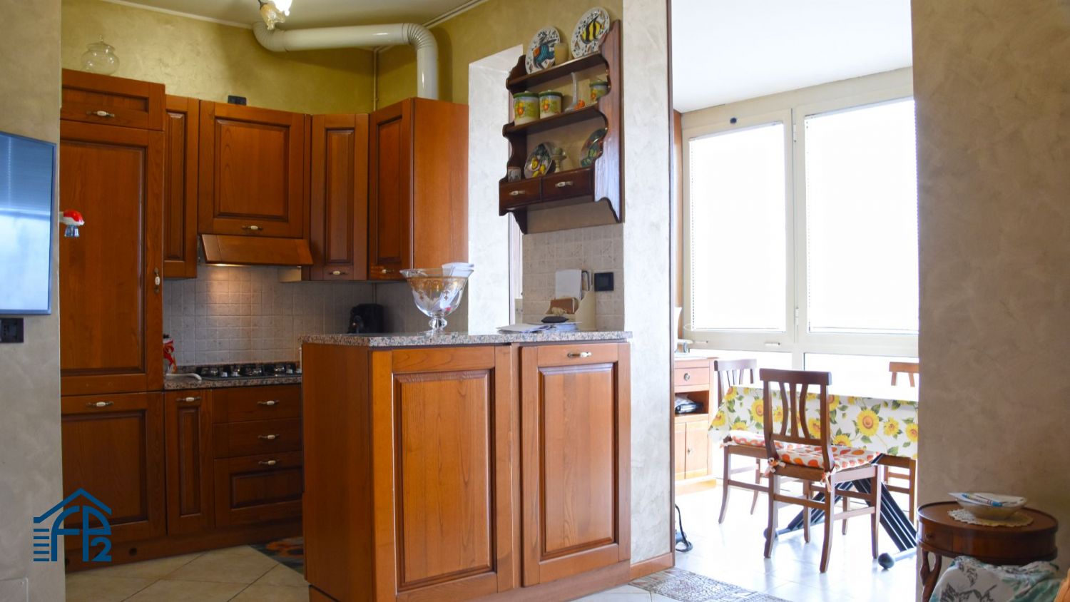 Bilocale con veranda
