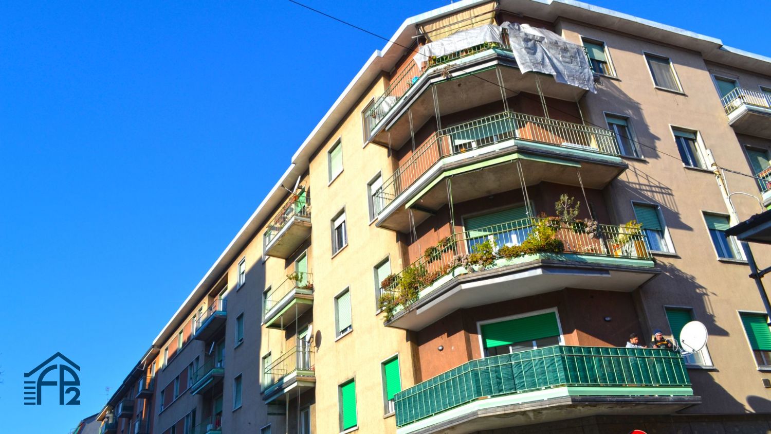 Bilocale con veranda