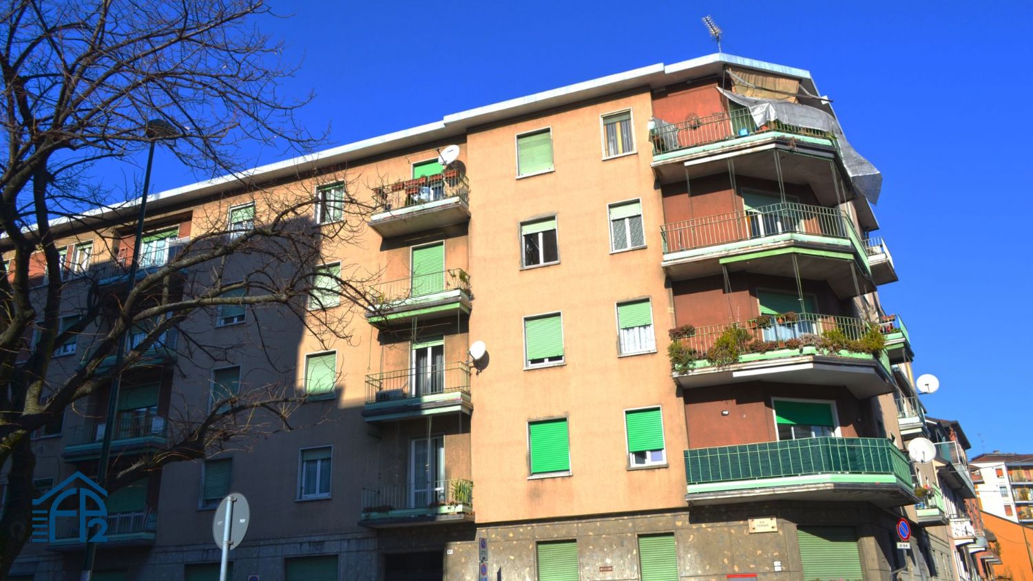 Bilocale con veranda