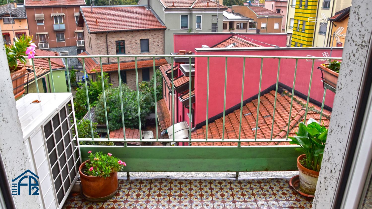 Bilocale con veranda