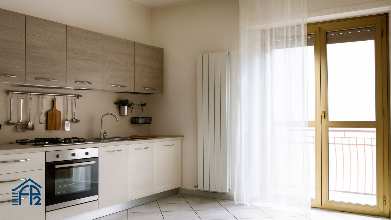 Bilocale con Cucina Abitabile