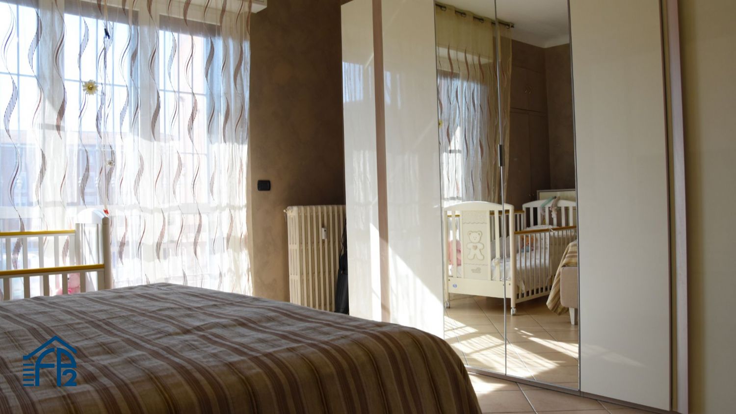 Trilocale con cucina abitabile