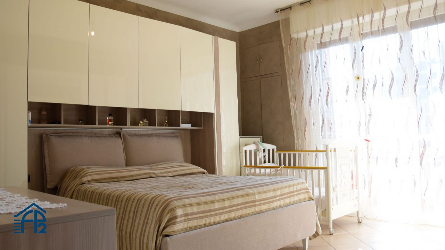 Trilocale con cucina abitabile