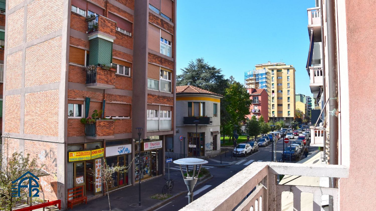 Trilocale con cucina abitabile
