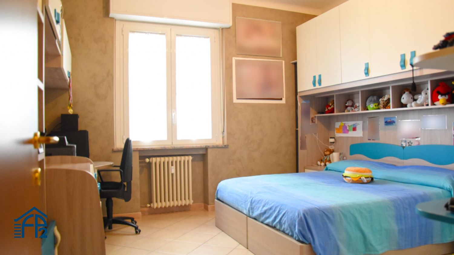 Trilocale con cucina abitabile