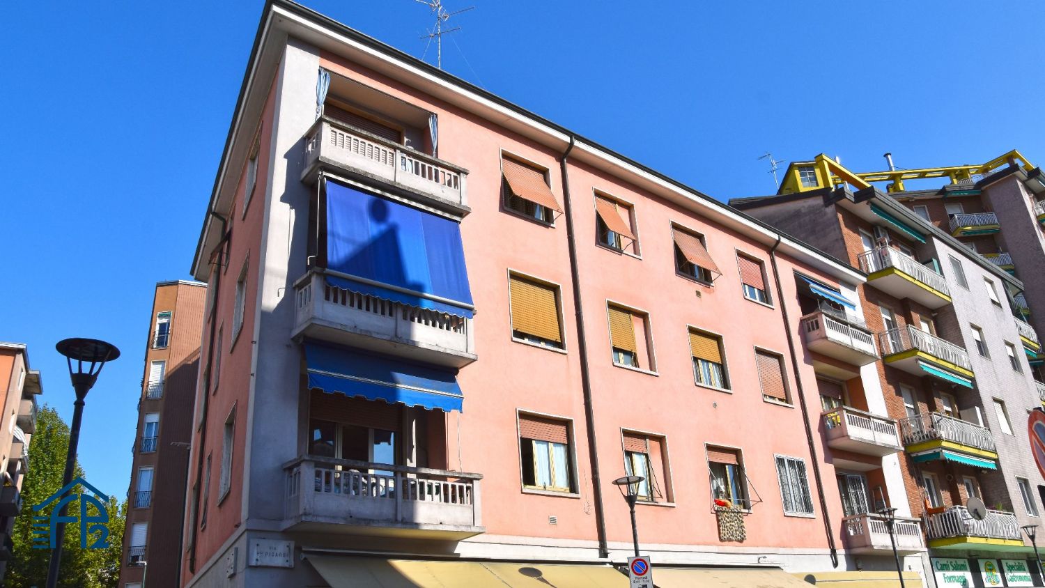 Trilocale con cucina abitabile