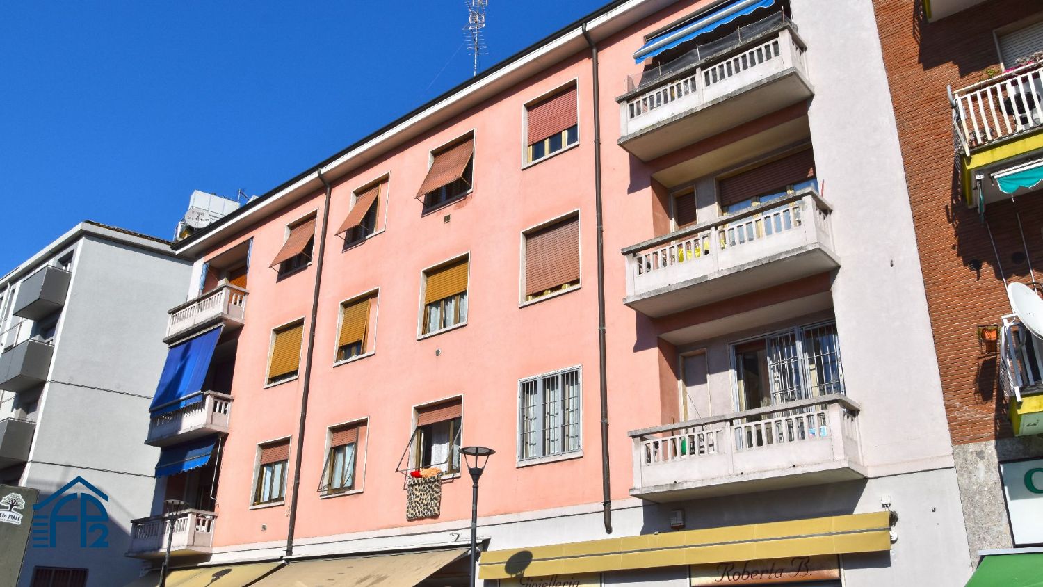 Trilocale con cucina abitabile