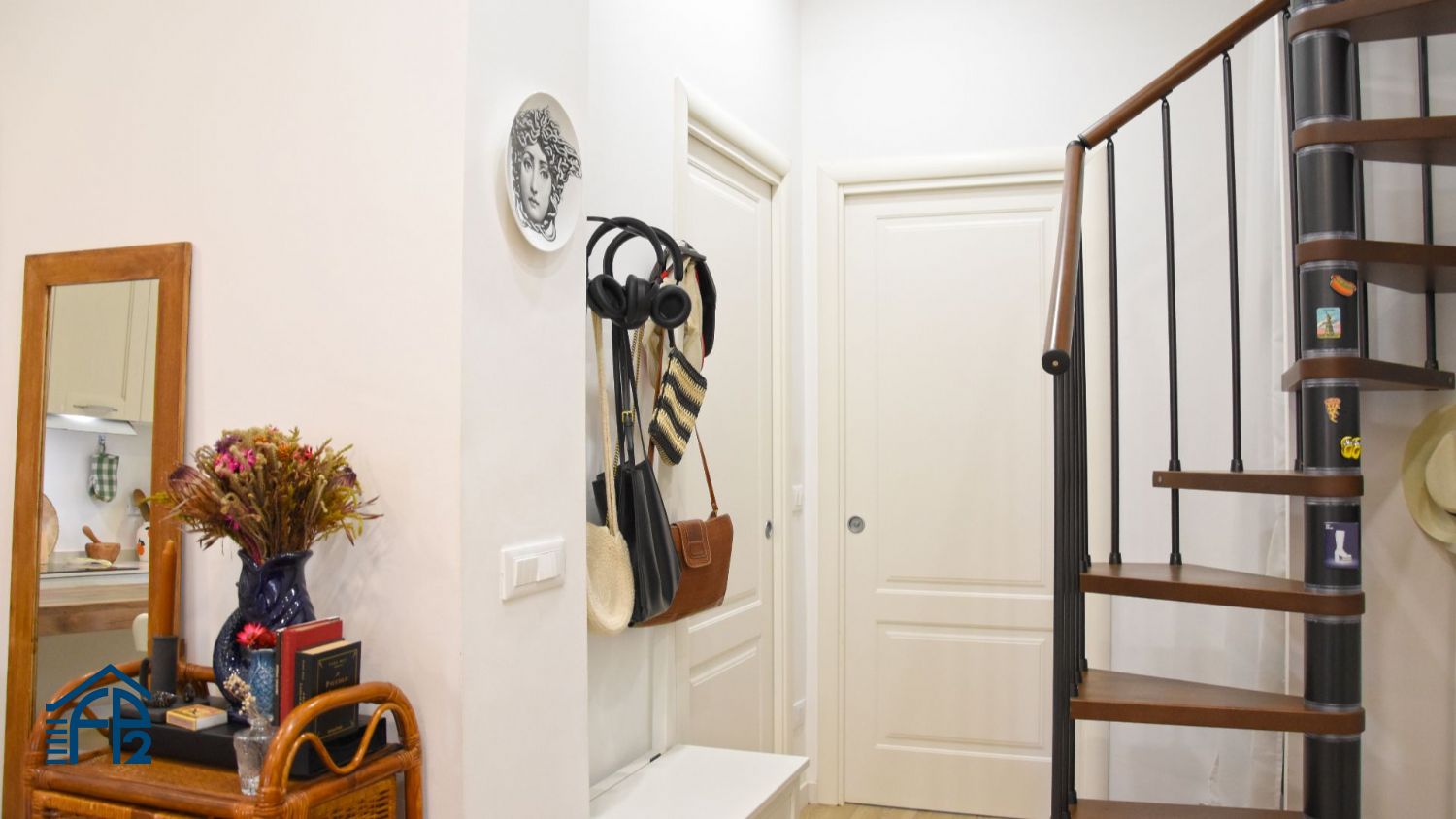 Trilocale su due livelli con terrazzo