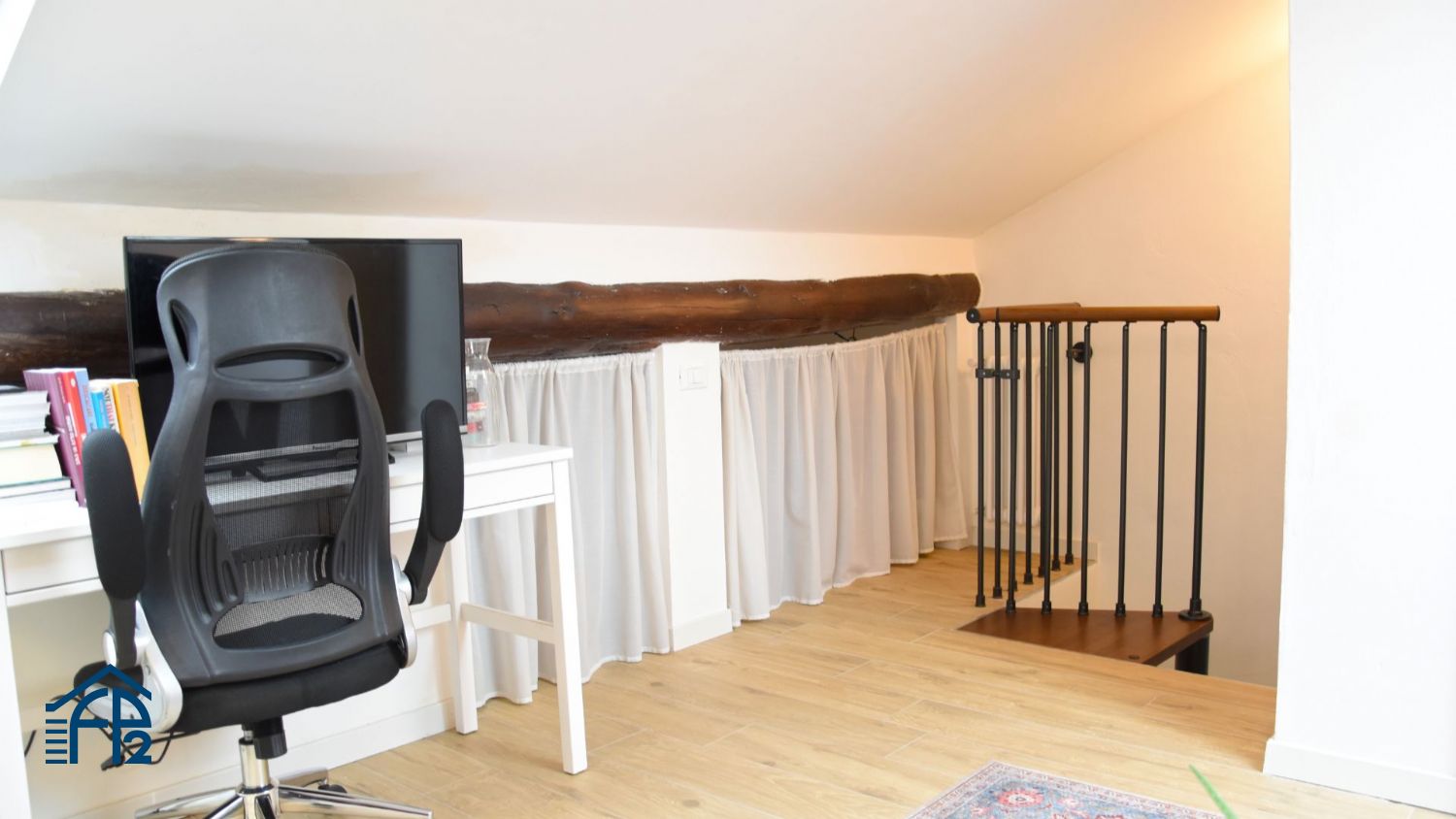 Trilocale su due livelli con terrazzo