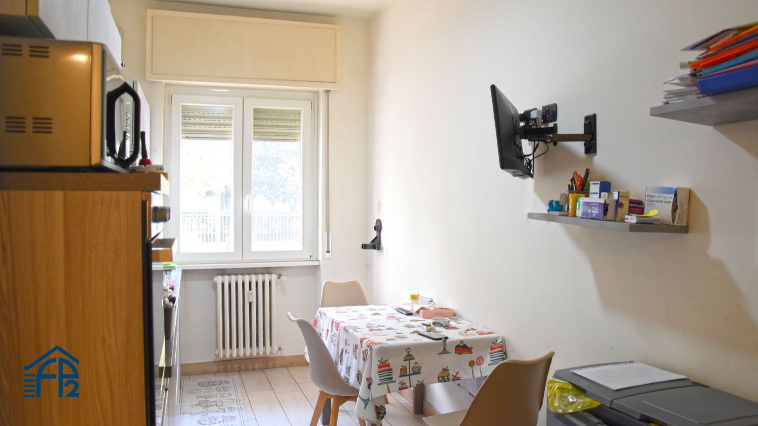 Trilocale con Cucina Abitabile