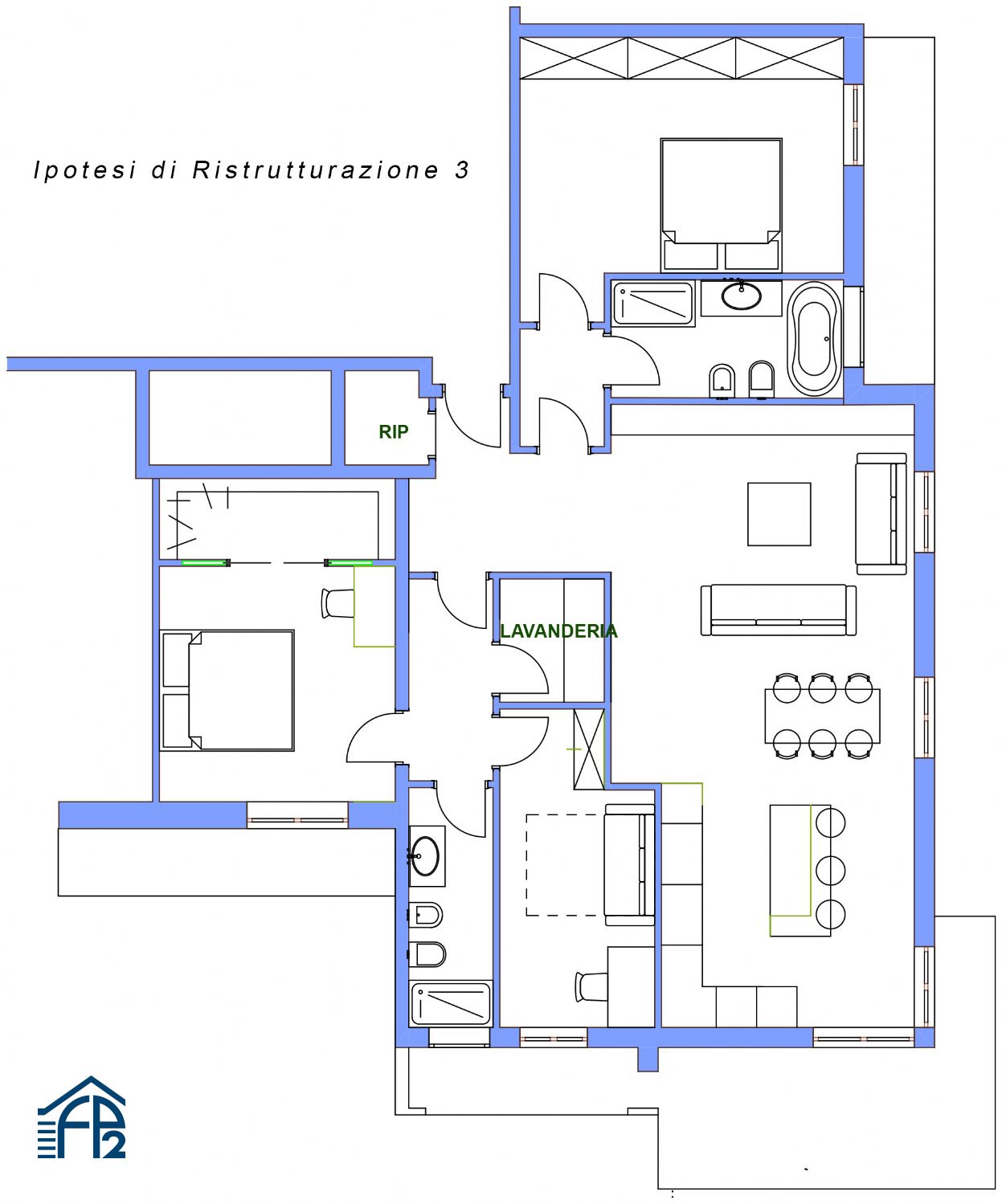 Quadrilocale Signorile