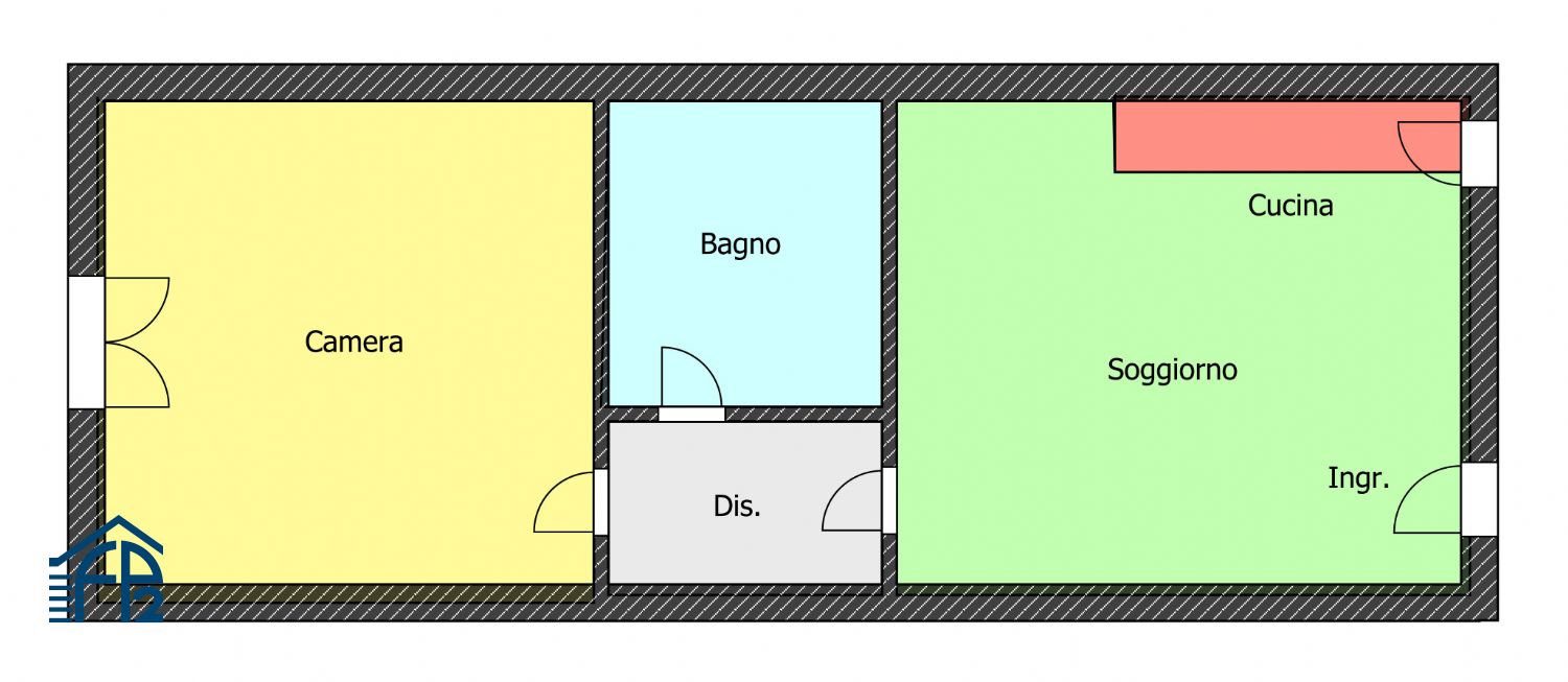 Bilocale zona Cascina Gatti