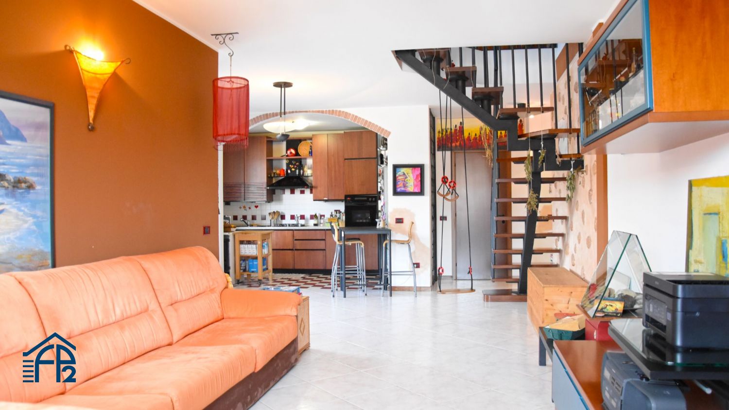 Ampio Trilocale su Due Livelli