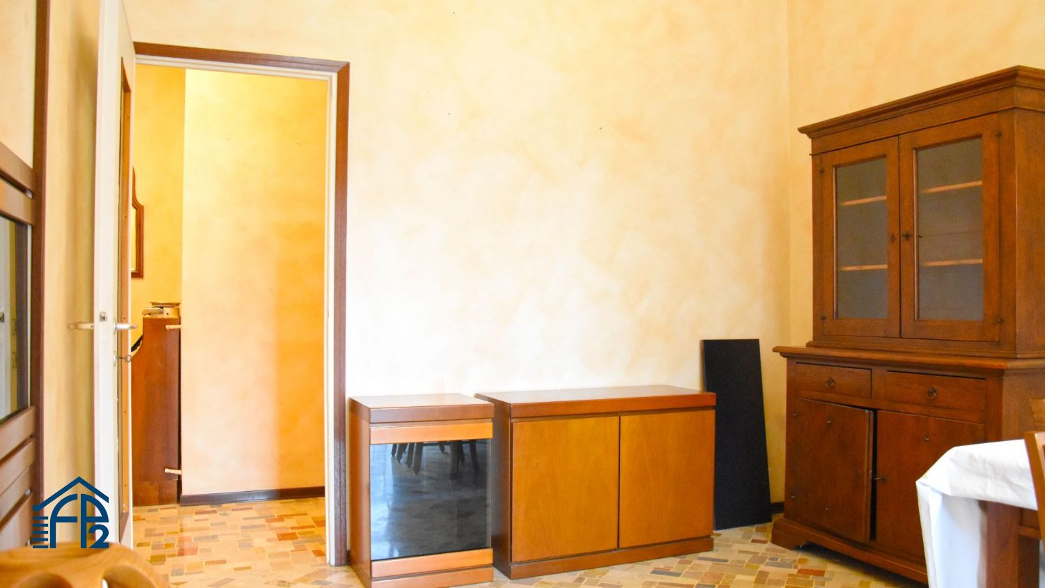 Trilocale con cucina abitabile