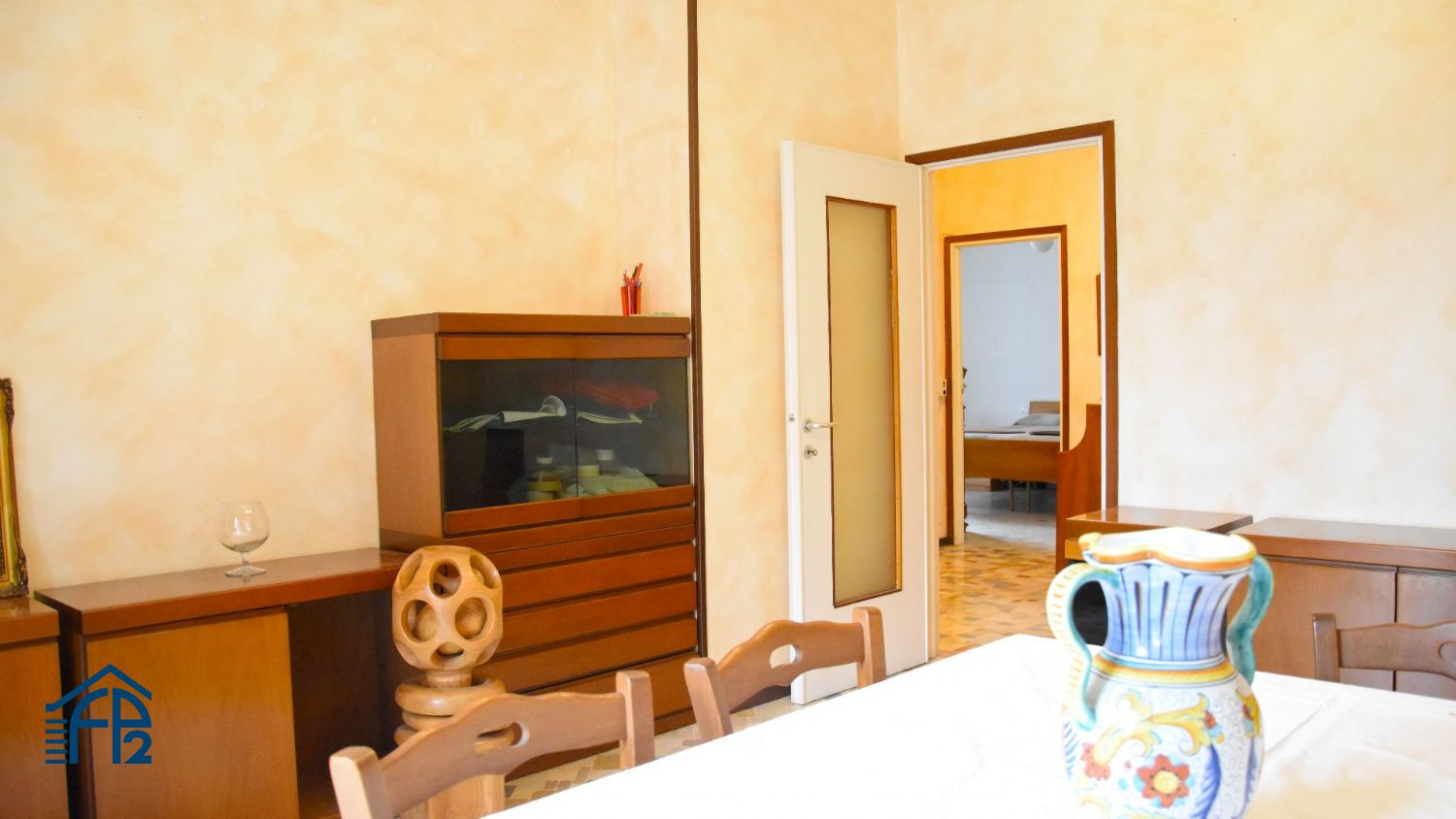 Trilocale con cucina abitabile