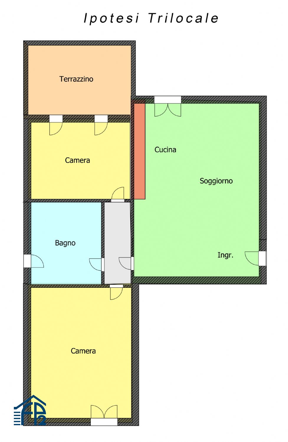 Bilocale zona Stazione
