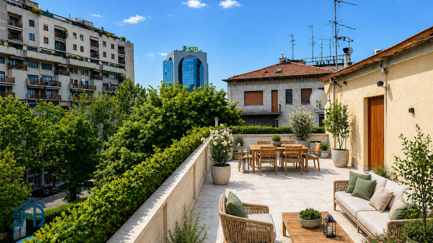 Appartamenti Ristrutturati con Terrazzo