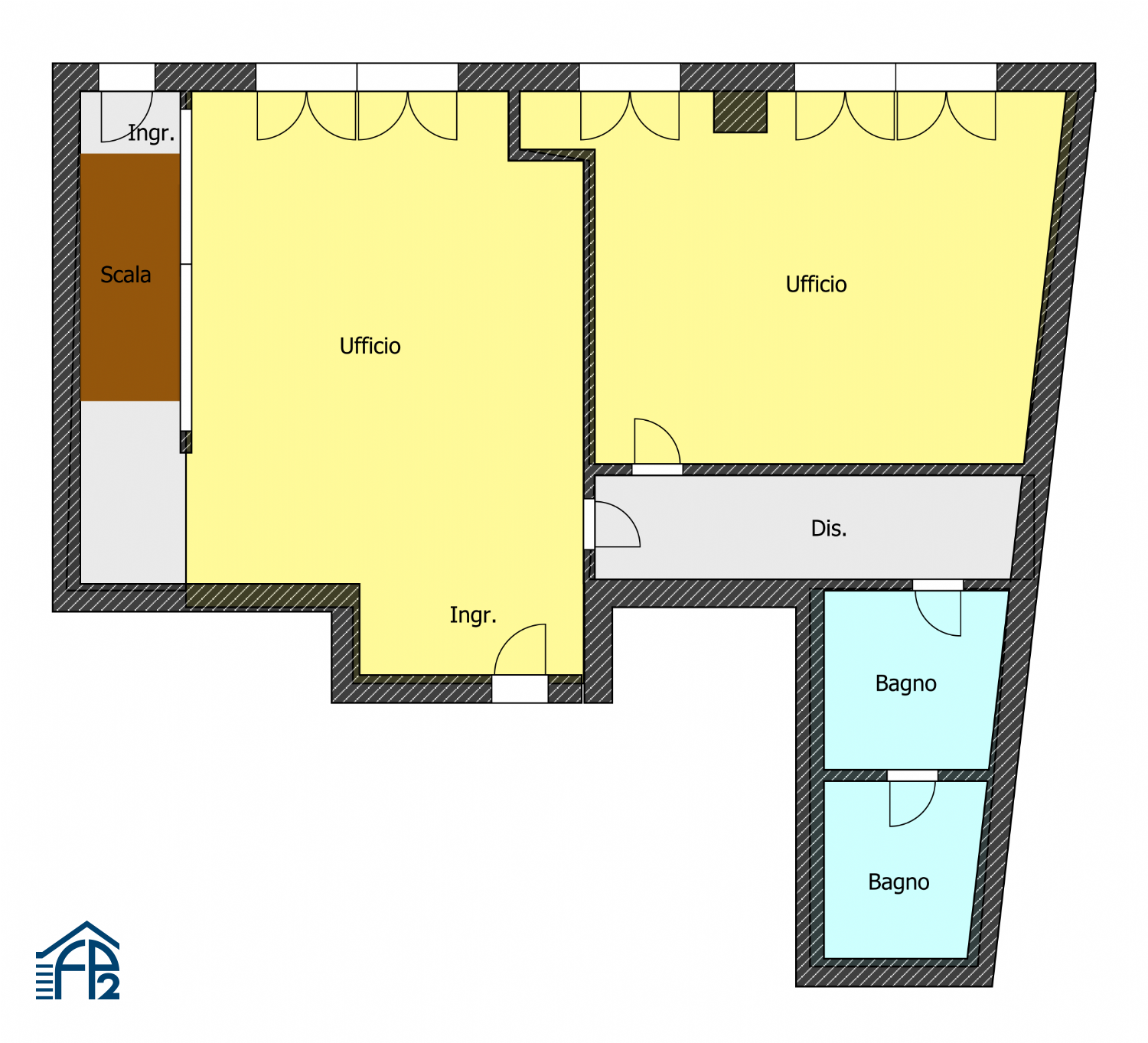 Ufficio Trasformabile in Appartamento