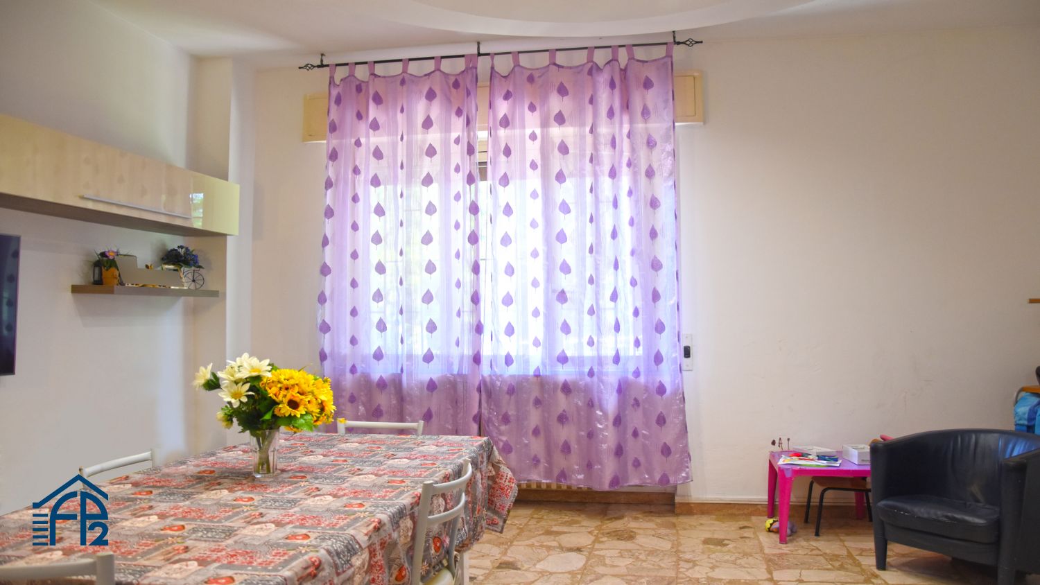 Trilocale con Doppi Servizi