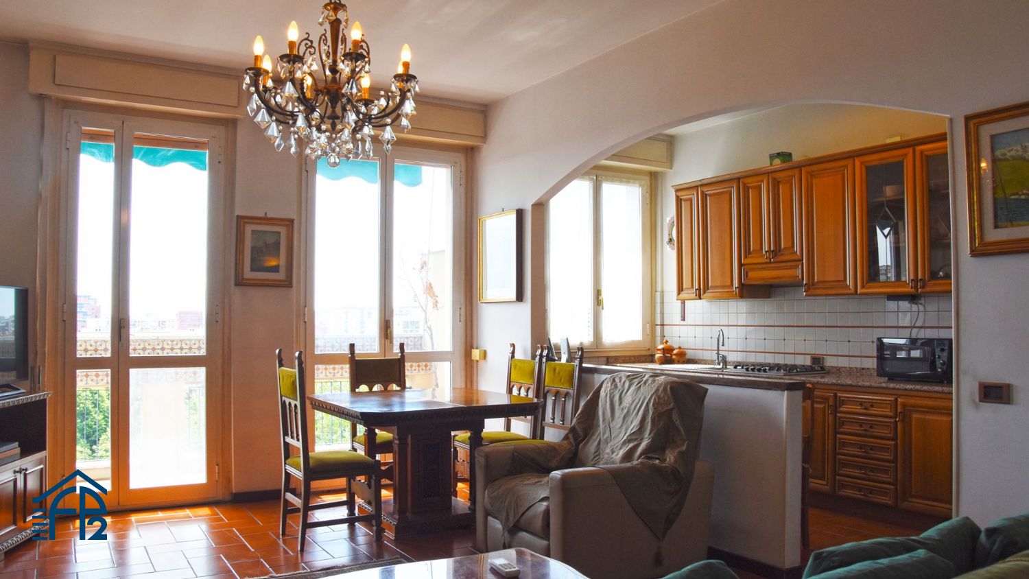 Trilocale Ultimo Piano zona Rondinella